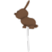 Chocolate Bunny Balloon - Rare from Easter 2019